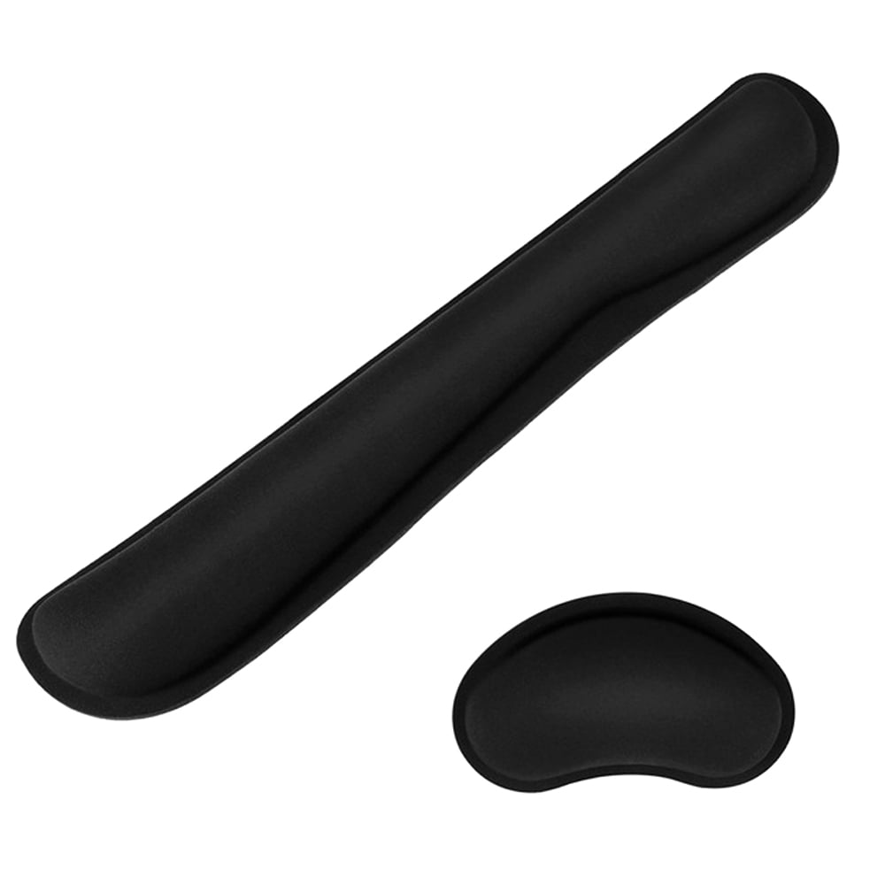 Wrist Rest Mouse Pad Keyboard Wrist Support Set Memory Foam Ergonomic