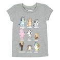 thumbnail image 3 of Bluey Bingo Chloe Toddler Girls 3 Pack T-Shirts Toddler to Big Kid, 3 of 5