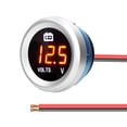 thumbnail image 1 of Voltímetro Voltímetro digital con alarma intermitente Detector de voltios de coche 9-35V Volt Tester Romacci Voltímetro, 1 of 7