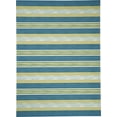 thumbnail image 2 of Nourison Sun N' Shade Indoor/Outdoor Green/Teal 10' x 13' Area Rug, (10x13), 2 of 9