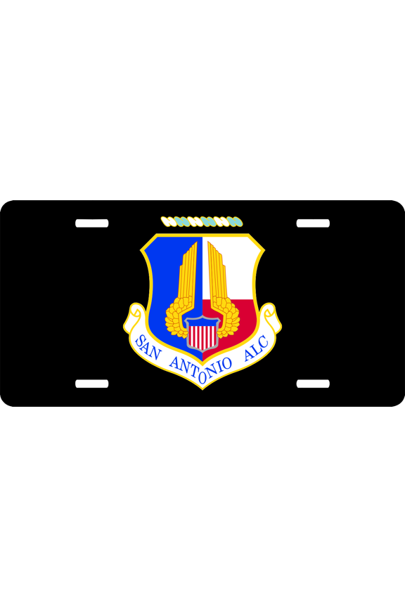 U.S. Air Force San Antonio ALC License Plate