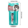 thumbnail image 3 of EIMELI Dog Toys Dog Bed Pet Cat Toothbrush And Liquid Toothpaste Set Teeth Cleaning Soft Head Brush Teeth Care Tool 45ml, 3 of 4