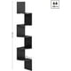 thumbnail image 3 of VASAGLE Estantería Esquinero, Librería Estantería, Estante de Pared flotante de 5 Niveles con Diseño en Zigzag, Estantería para Libros, Negro, 3 of 5