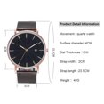 thumbnail image 2 of Resicozy Watches for Women Elegant Small Wrist Ladies Watch Mesh Bracelet Quartz Watch 2026 Rose Gold with White Face, 2 of 3