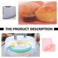 thumbnail image 4 of Cajas de pastel de 2 piezas Detalle Cajas de almacenamiento de pasteles Postre cajas de embalaje (rosa, azul), 4 of 6
