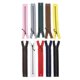 thumbnail image 4 of 10 cremalleras de en de 18 cm (7 pulgadas) para manualidades de , cremalleras de entallado, , 10 colores (7 pulgad, 4 of 9