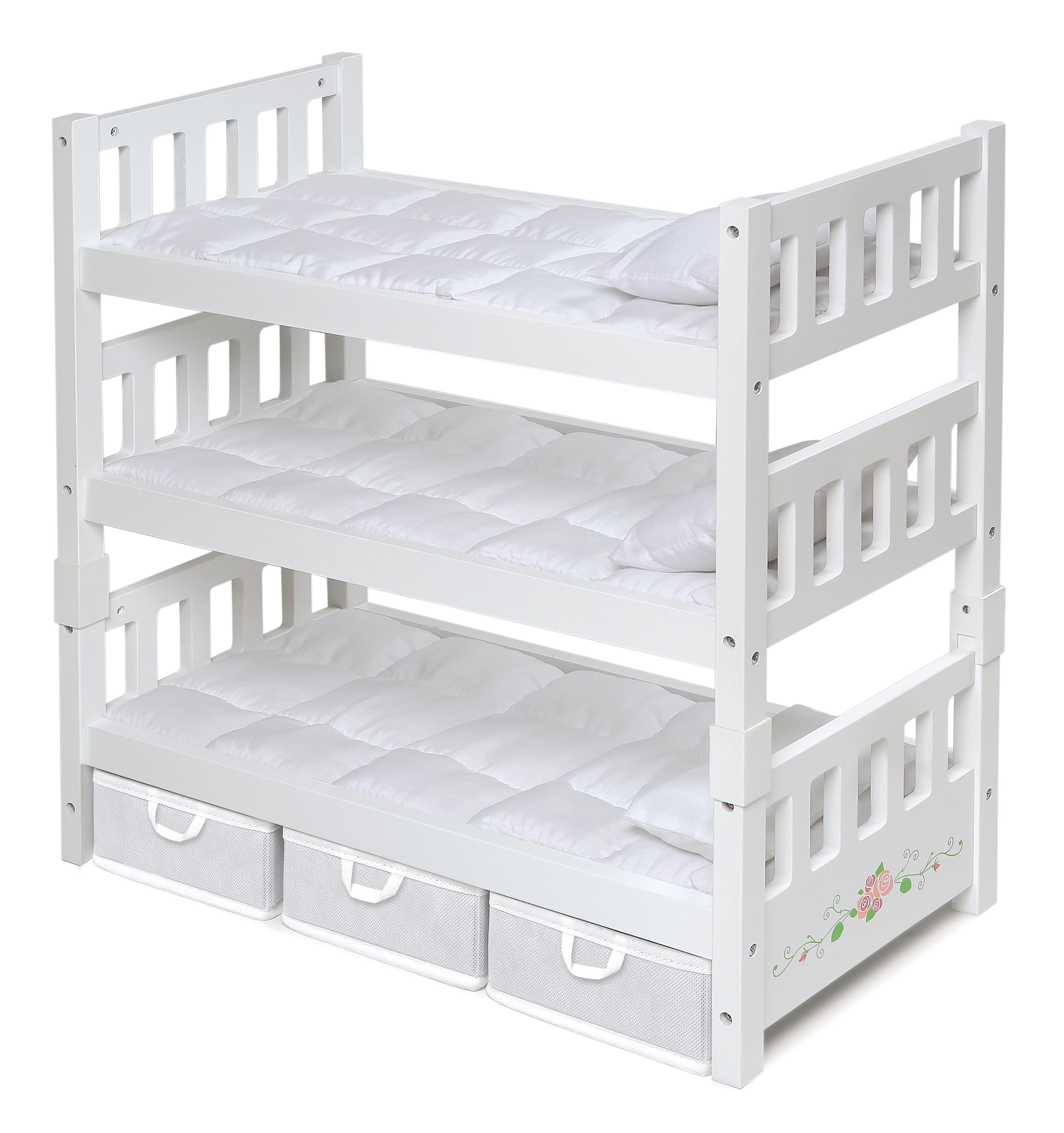 badger basket trundle doll bunk beds