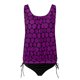 thumbnail image 4 of MKLEKYY Bikini Mujer Traje De Baño Women High Waisted Bikini Sexy Push Up Two Piece Swimsuits Vintage Swimsuit Two Piece Retro Ruched High Waist Print Bikini Set 2390, 4 of 5