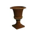 thumbnail image 2 of algreen acerra planter, urn planter 16.25-in. diameter by 21.25-in. h, concrete, 2 of 2