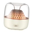 thumbnail image 4 of Humidificador de aire de 200 ml, difusor de aroma silencioso con 2 modos de pulverización y control remoto con Beige, 4 of 9