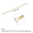 thumbnail image 2 of Unique Bargains 8mm Diameter 400mm Length Brass Solid Round Rod for DIY Craft 1pack, 2 of 4