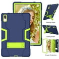 thumbnail image 3 of Mignova pour Lenovo Tab P11 Pro Étui pour Tablette, Antichoc Résistant aux Chocs Robuste (avec Support) Étui Hybride pour Lenovo Tab P11 Pro 11,5 Pouces (Modèle : TB-J706F/J706L) + Protecteur d'Écran (Marine/vert, Lot de 2), 3 of 6