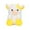 Yellow, variant on Meitianfacai 9" Cow Stuffed Animals Soft Cuddly Cow Plush Stuffed Animal Toys for Kids 2-8 Years Birthday Christmas Gifts for Adults & Kids