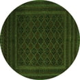 thumbnail image 1 of Ahgly Company Indoor Round Southwestern Green Country Area Rugs, 5' Round, 1 of 1