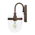 thumbnail image 4 of Hunter - Karloff 1-light Textured Rust, Medium Size Sconce Light, Dimmable, Casual Style, for Bedrooms, Kitchens, Dining, Living Rooms - 19841, 4 of 6