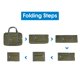 thumbnail image 5 of Bolsa de mano plegable Narwey para United Airlines 40L Army Green, 5 of 7
