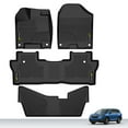 thumbnail image 3 of PIT66 TPE All Weather Guard Car Floor Mats Liner 1st 2nd 3rd Row Set Fit for Honda Pilot 2016-2022, 3 of 11