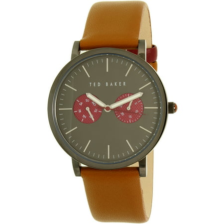Ted Baker Men's 10024783 Brown Leather Quartz Watch