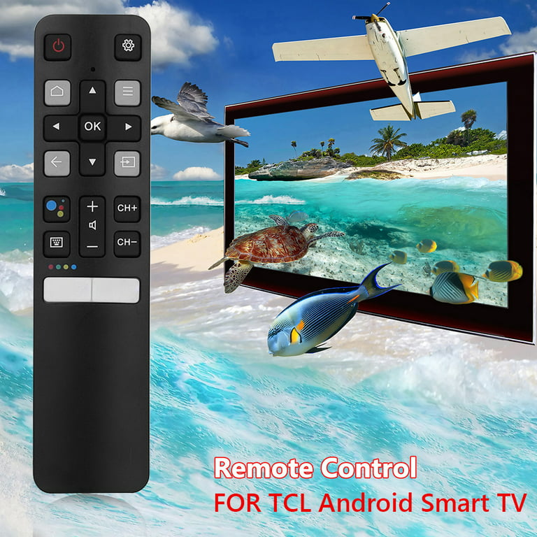 Control remoto por voz para TCL Android TV, nuevo repuesto actualizado  RC802V para televisores TCL, 40S330 32S330 40S334 32S334 70S430 32A325  32A323