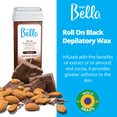 thumbnail image 2 of Depil Bella Roll on Black Wax Cartridges 3.52Oz (3 Units Offer), 2 of 7