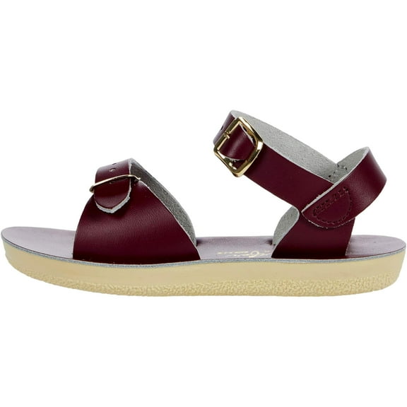 Salt Water Sandal by Hoy Shoes Sun-San-Surfer Claret D21015-1717 Pre-School Size 12