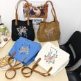thumbnail image 5 of CGCBAG Bolso de mano de lona informal con capacidad de almacenamiento para mujer, bolso de hombro sencillo para mujer, bolsos de diseñador de moda nuevos de 2024, 5 of 5