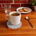 thumbnail image 5 of Unique Bargains 1 Pc Coaster Heat Insulation Mat Drink Coaster Brown Cotton rope, 5 of 5
