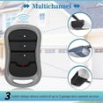 thumbnail image 4 of 3-pack G3T-A Ersättningsfjärrkontroll för Genie Garageportöppnare 1997 till Nuvarande Auto-Seek 315/390MHZ, 4 of 5