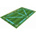 thumbnail image 5 of Football Training Mat, Carpet, NonSlip, Foldable, Training Blanket, Dribble Training Mat, Multifunctional, for Beginners in the Home 80 cm x 120 cm, 5 of 5