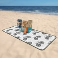 thumbnail image 6 of Cotton Bath Towels for Bathroom - easy black Bike Microfiber Quick Dry Towels for Body Bath Sheets, Personalized Beach Towel, Soft Shower Towels for Travel Home Beach 27*55in, 6 of 7