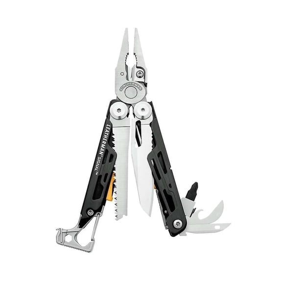 LEATHERMAN, Signal, 19-in-1 Multi-tool for Outdoors, Camping, Hiking, Fishing, Survival, Durable & Lightweight EDC, Stainless Steel