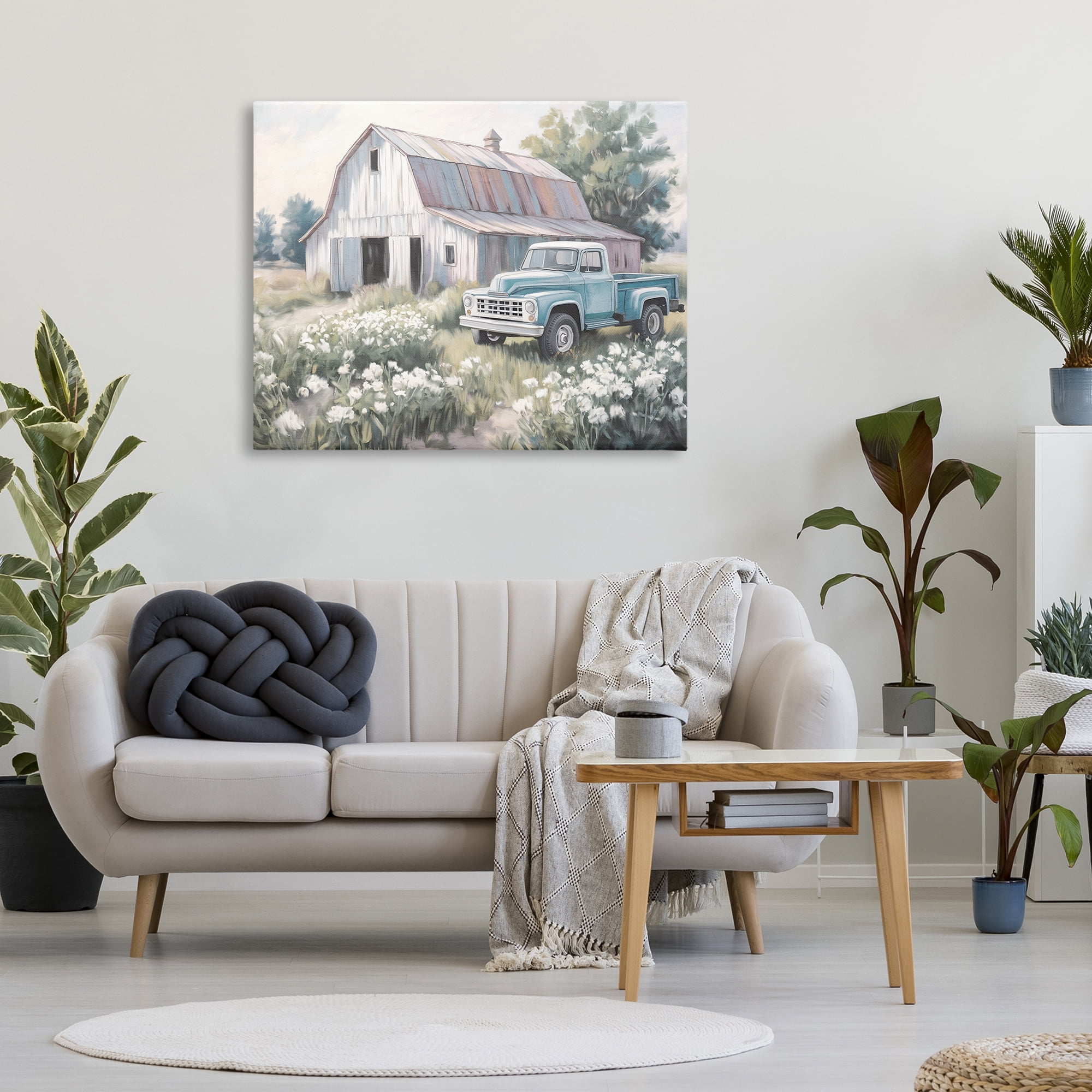 Stupell Industries Pastoral Farm Dreams Canvas Wall Art, design by Kim Allen
