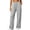 #Dark Gray 1, variant on Vynhevius Women Solid Sweatpants Straight‑Leg Elastic Waist Pockets Loose Fit Casual Homewear Long Trousers