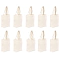 thumbnail image 1 of Sacs de Courses Réutilisables en Coton, Sacs en Toile Vierges pour Bricolage, Courses, Dessin, 1 of 4