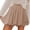 C415 Khaki, variant on Gbsyewxs Womens Skirts Mini Skirt High Elastic Waist Solid Color Soft Elegant Summer Women'S Skirts Dark Green