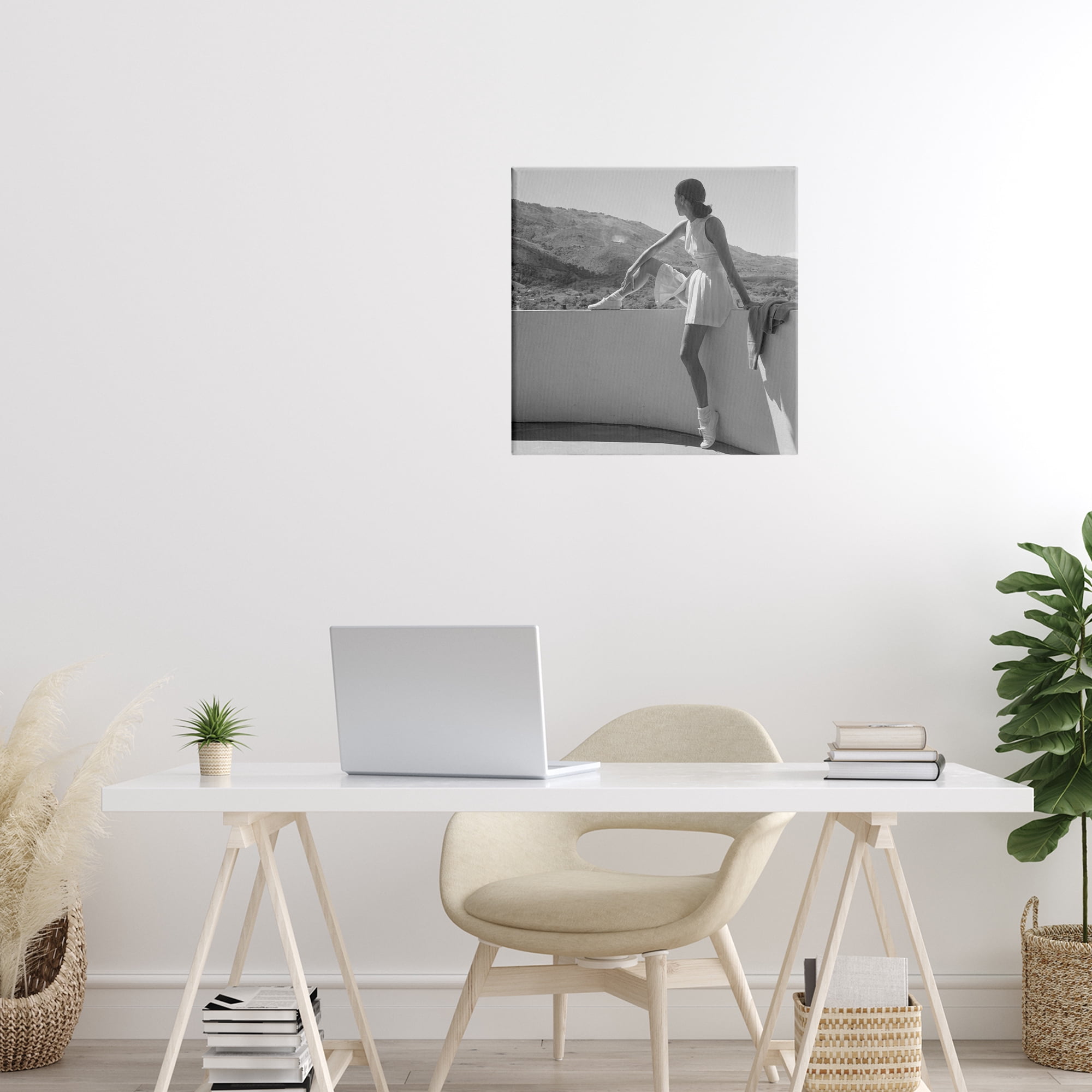 Stupell Industries Woman In Tennis Outfit Canvas Wall Art, design by Toni Frissell
