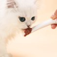 thumbnail image 2 of Cuchara para sopa enlatada para mascotas, accesorio de vajilla, cubiertos, abridor de frascos, alimentación de silicona, gel de sílice blanco, 2 of 6