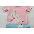 thumbnail image 3 of FEDPOP Girl Pajama Unicorn Short Sleepwear Pajamas Cotton Pjs 7T, 3 of 8