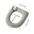 thumbnail image 3 of Uuiauoio Washable Thickened Toilet Seat Cushion Cover, Soft Heated Toilet Seat Pad for Elderly & Disabled, Non-Slip Warm Toilet Lid Cover for Bathroom Comfort, Toilet Seat Cushion for Cold Weather, 3 of 6