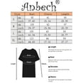 thumbnail image 5 of Anbech Women's 3/4 Sleeve Chiffon Blouse Shirt 2024 Trendy V-Neck Flowy Elegant Business Casual Tshirt, 5 of 8