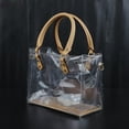 thumbnail image 4 of Bag Making Kit Clear PVC Handbag DIY Gift Bag Messenger Sewing Craft Gift, 4 of 21