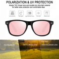 thumbnail image 4 of Gafas de sol Joopin Trendy Square Oversized Polarized UV400, 4 of 5