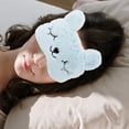 thumbnail image 2 of Miangastore 2pcs Plush Lovely Rabbit Eyeshade Eyepatch Eye Mask Sleeping Mask Eye Shade, 2 of 9