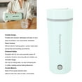 thumbnail image 4 of Portable Electric Kettle, Travel Electric Kettle Fast Boil, Small Capacity Electric Kettle, Rapid Heating, Enhanced Safety, Stainless Steel, Versatile Usage, 4 of 7