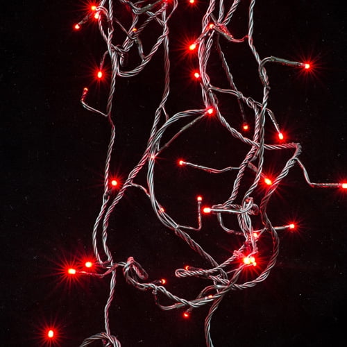 96 Red Twinkle Light Set