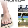 thumbnail image 5 of One Legged Balance Board - Wooden Foot Strengthening Trainer, Non-Slip Wobble Board for Ankle Stability, Posture Correction, Fitness Exercise, Home & Gym Use, Portable Lightweight Makeup Organizers, 5 of 7