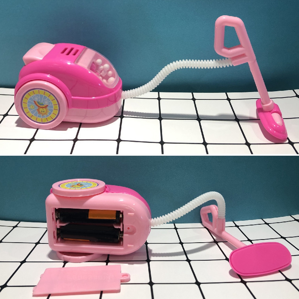 Jouets De Nettoyage Daspirateur /Électrique Jouet De Jeu De Simulation Pour Tout-petits Rotation 360/° Jeu De Flipper Automatique Interaction Parent-enfant En Plastique Jouet Daspirateur Pour Enfants