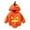 Z01-Orange, variant on TBWNWG Baby Boy ,Baby Girls Halloween Set Soft Romper Jumpsuit with Wing Hat 3PCS Outfit,Size 0-6 Months