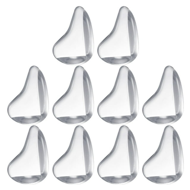 Protectores de esquina de 10 piezas de esquina muebles para bebés Protector protector de silicona Guardia de esquina