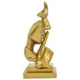 thumbnail image 3 of Adam & Friends Home Decor Silence Is Golden Sculpture | 1-Piece | Gold, 3 of 6